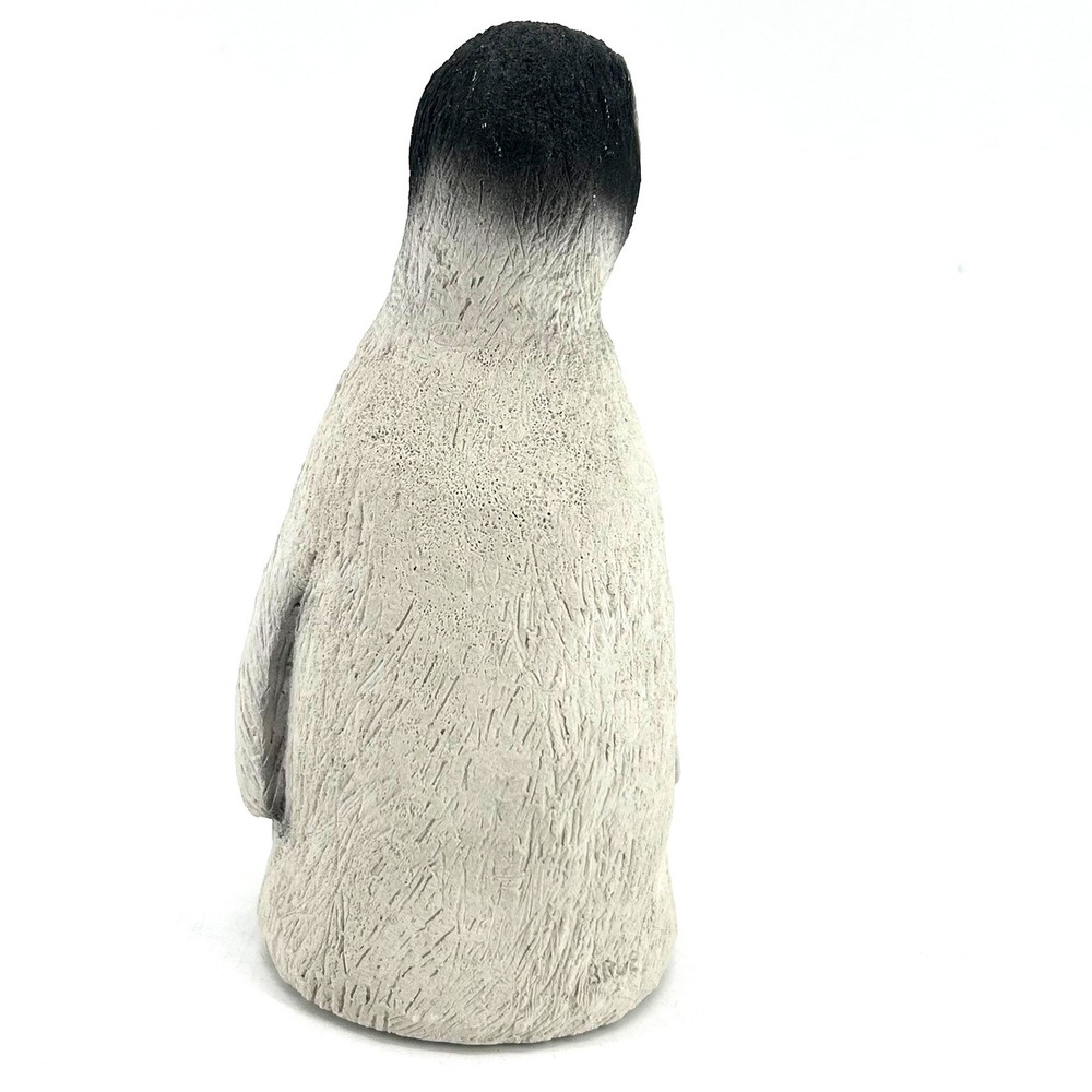 Sandicast Emperor Penguin Chick Figurine S Brue 1992 Handpainted Sculpture USA - Picture 4 of 7